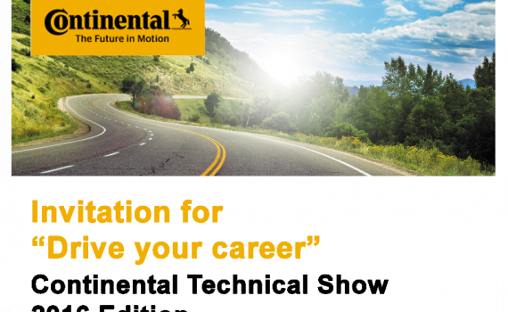 Drive your career - Continental Technical Show